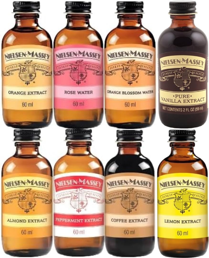 Neilson Massey Extract Bundle of 8 Flavours