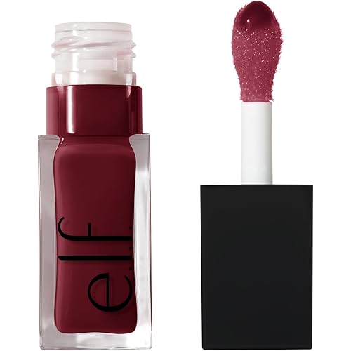 e.l.f. Glow Reviver Lip Oil, Tinted, Hydrating & Non-Sticky, Jam Session