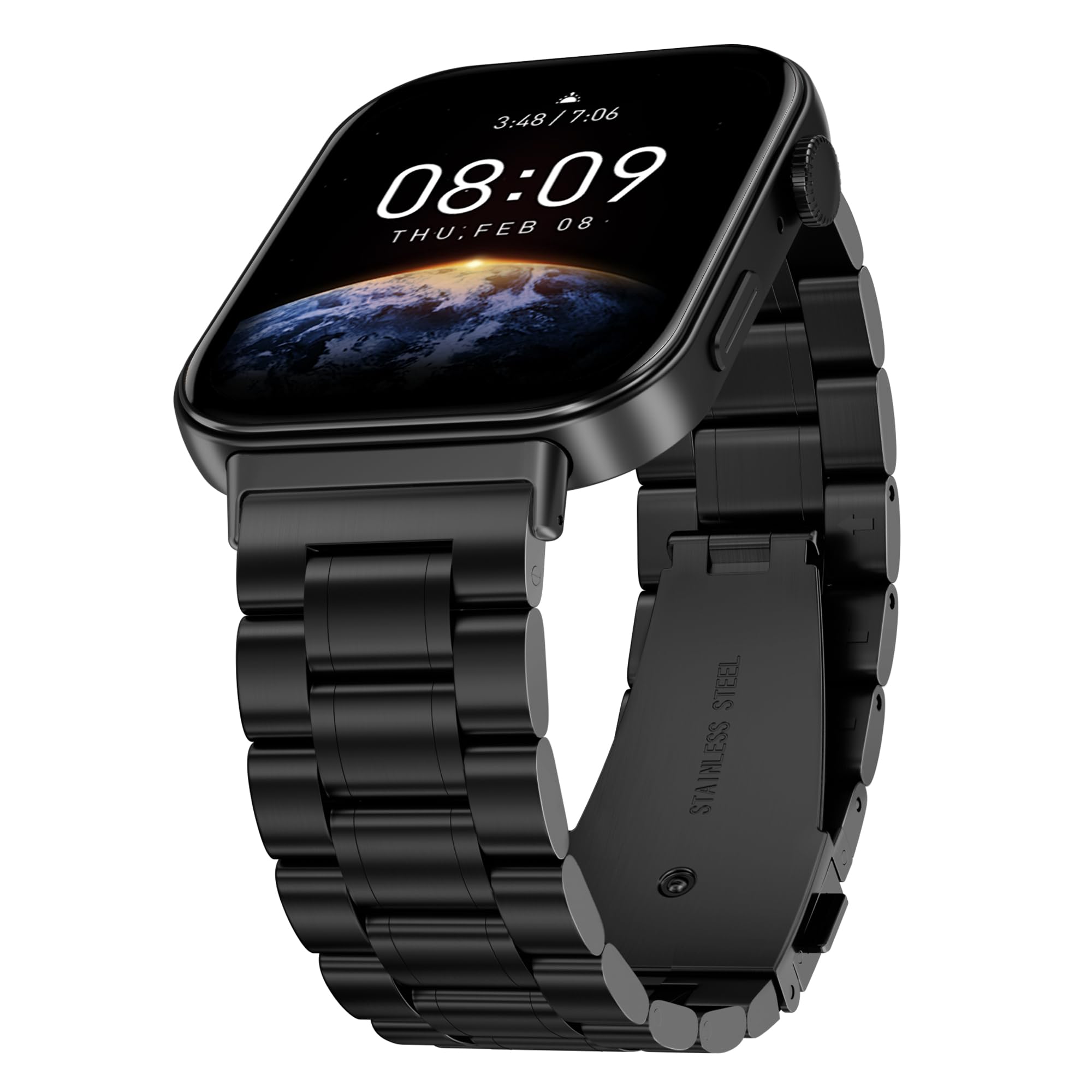 iHoxstrapie Cinturino Compatibili con Huawei Fit 3, Braccialetto di Ricambio in Acciaio Inossidabile Bracciale per Donna e Uomo Smartwatch Cinturini