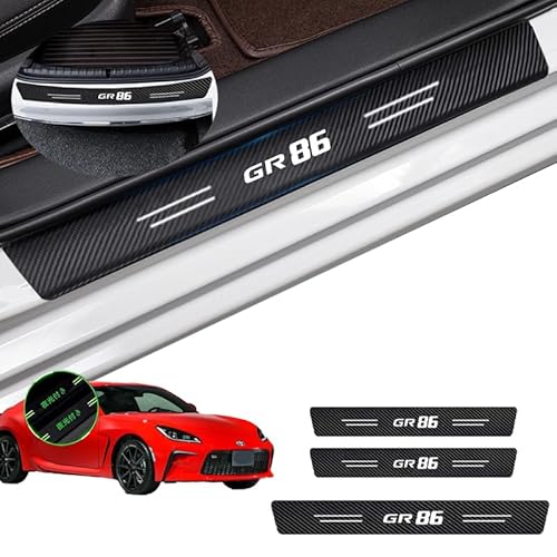 KINKA �g���^�p GR86�p �T�C�h�X�e�b�v�K�[�h �V�^ ZN6�n ZN6 �ԗp�T�C�h�X�e�b�v �v���e�N�^�[ �ی�X�e�b�J�[ �X�J�b�t�v���[�g 1.2mm �� �X�e�b�J�[ ���B�� ������h�~ ����~�� ���t���ȒP �J�[�{�����U�[ 5�_�Z�b�g(����t��