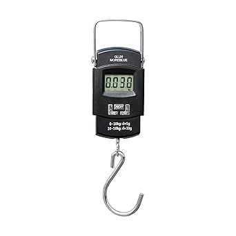 GLUN® Electronic Portable Digital LED Screen Luggage Weighing Scale, 50 kg/110 Lb For Multi-Purpose Use. - image, photos