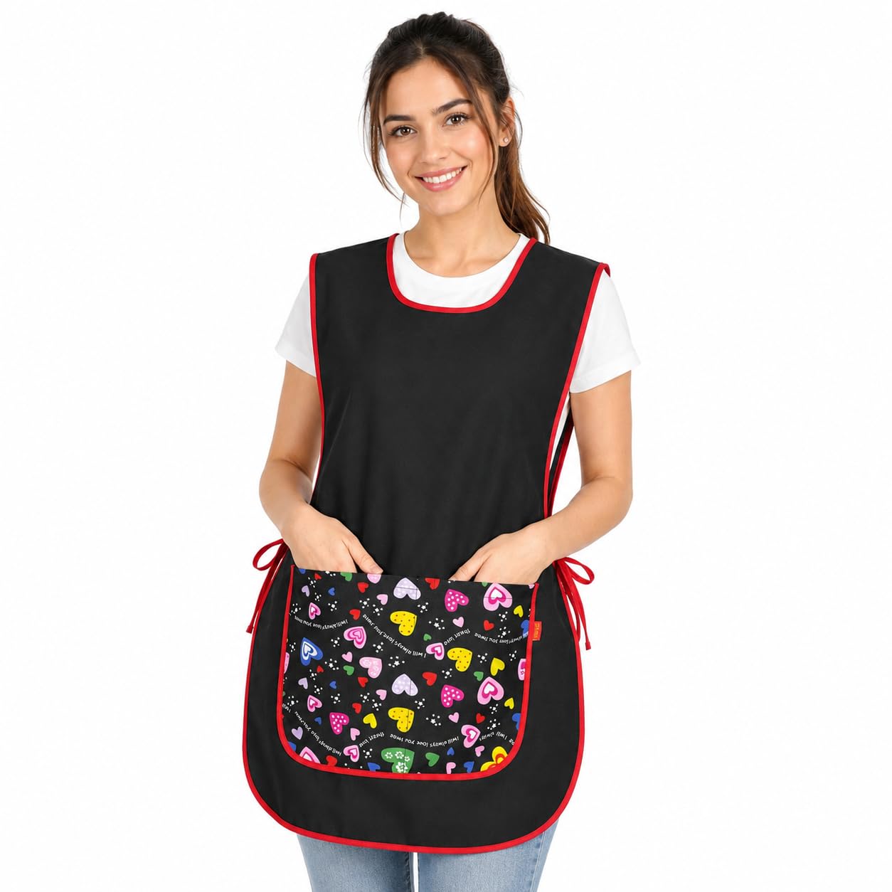 Etrexonline Tablier universel avec poches pour barbecue, cuisine, nettoyage, hôtellerie, fruits et travail - Uniforme de travail confortable et efficace