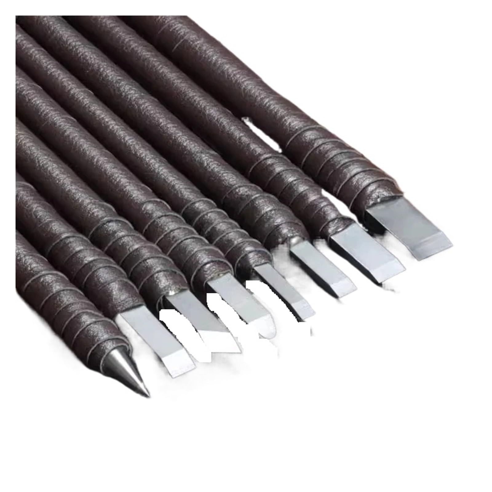 8/10 Sztuk Wszystko W Jednym Zestaw Dłut Do Rzeźbienia Kamieniu Ze Stali Wolframowej Narzędzia Ręczne Obróbki Drewna I Rzemieślniczego DIY(8PCS set)