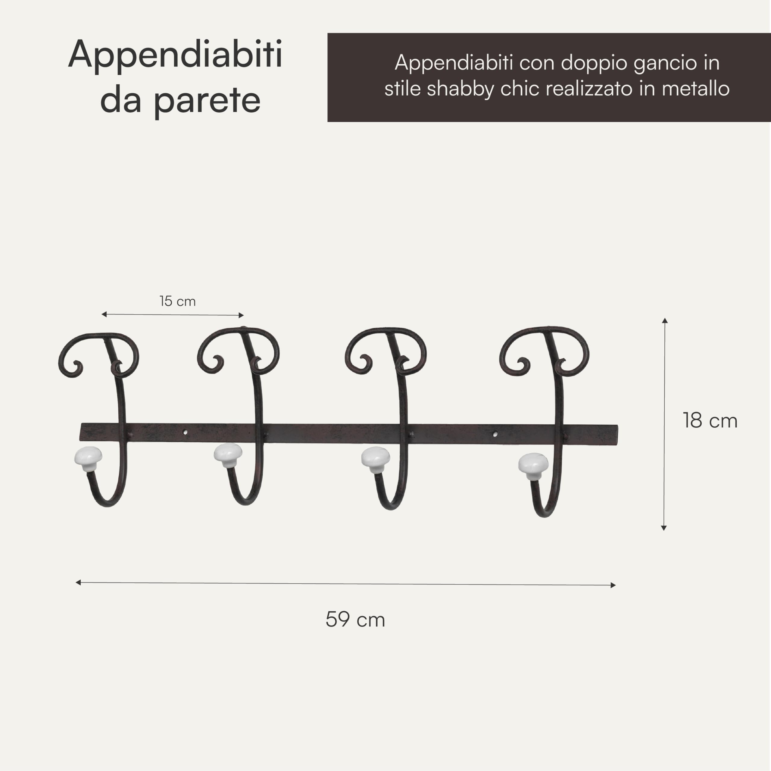 Appendiabiti Natane in legno di betulla e rattan 95 x 152 cm | Kave Home Italy