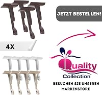 Quality Collection Billenő Ablakzár Szett - 4 db Barna Biztonsági Ablakrögzítő, Könnyű Telepítés, Szélálló Védelem Otthonra és Irodába 6