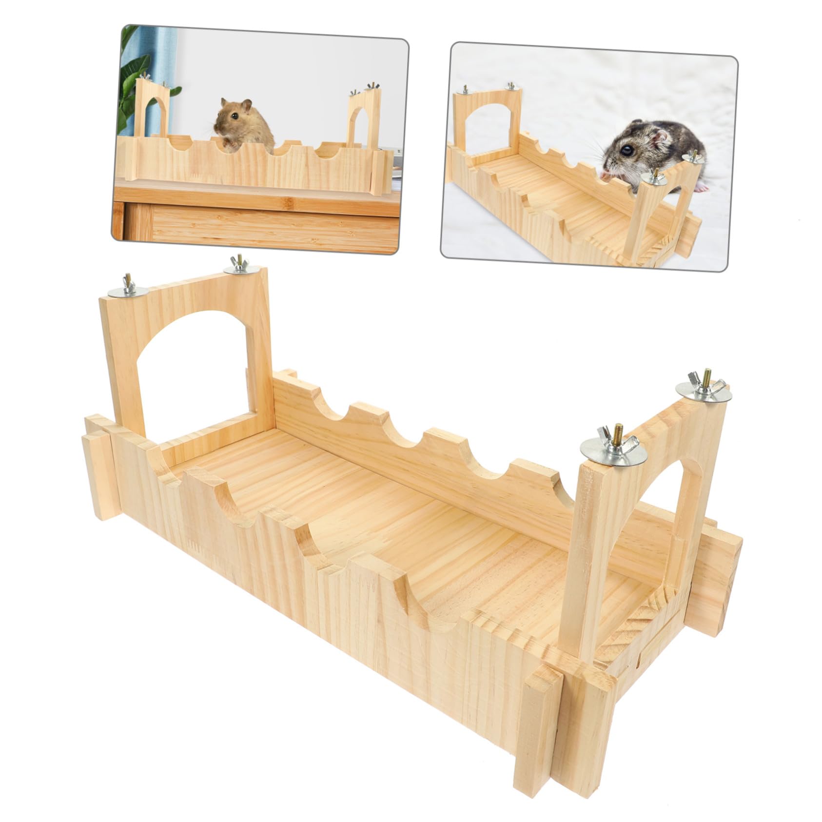 Hamster Haustierversteck, Brücke für Chinchilla, Leicht