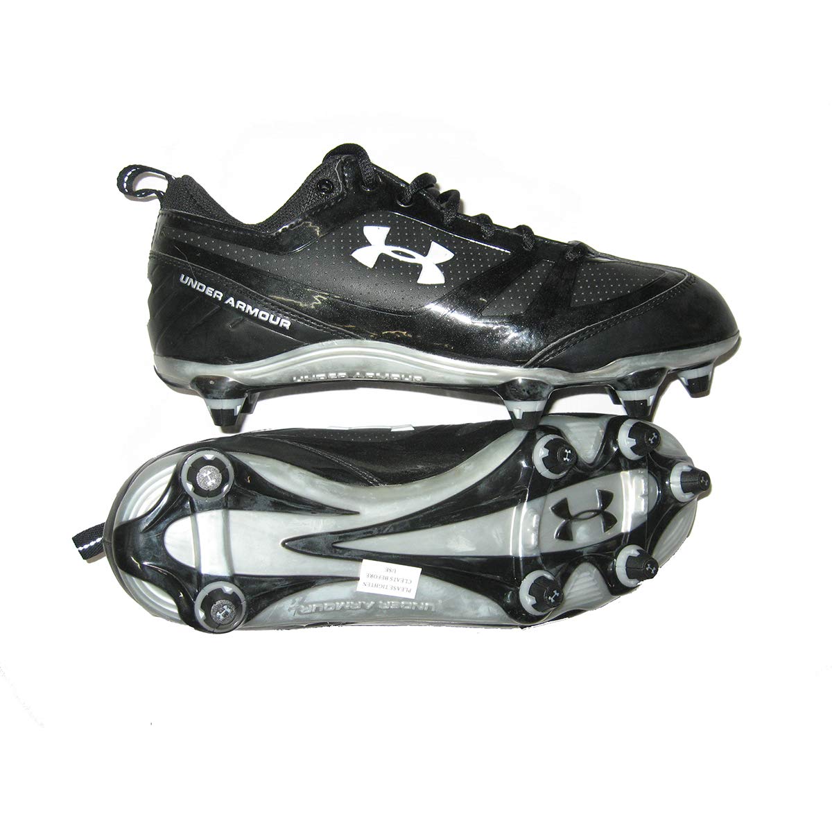 Under Armour Proto Speed Low D - Men's (sz. 08.5, Black/White)