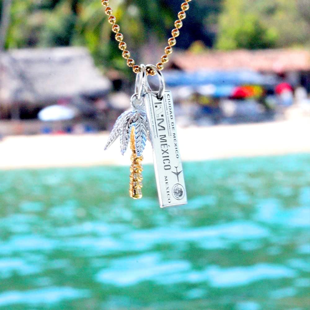 Jet Set Candy 925 Sterling Silver Mexico Passport Stamp Travel Charm - Image 7