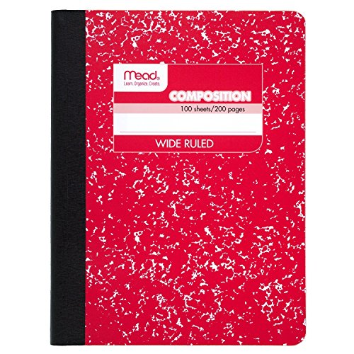 Cahier de composition Mead pour la prise de notes au bureau et à l'école