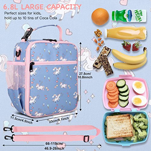 hombrima Kids Insulated Lunch Box Bag - Image 2