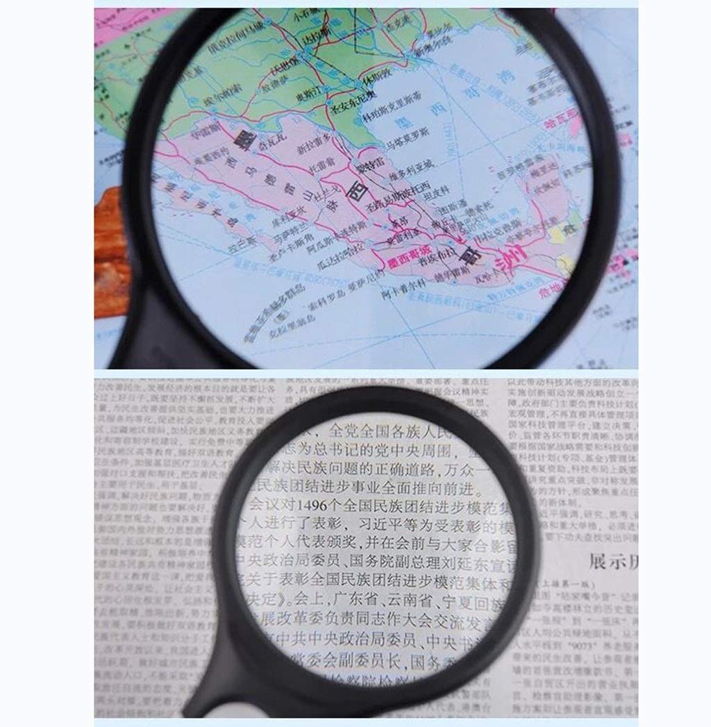 Lenti di ingrandimento, Lente di ingrandimento Portatile HD 5X per Monete, per Anziani e Bambini Che ispezionano Monete, Rocce e mappe