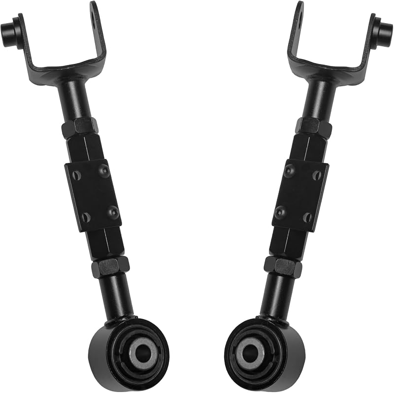 Braços de controle superiores traseiros ajustáveis AUQDD com junta esférica para Honda CR-V e Element – Par 2 peças
