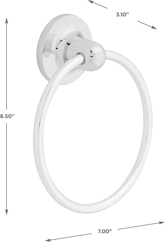 Miniatura 9 de Franklin Brass Astra ATR64-PC - Juego de accesorios de baño, cromo pulido, accesorios de baño, 4 piezas