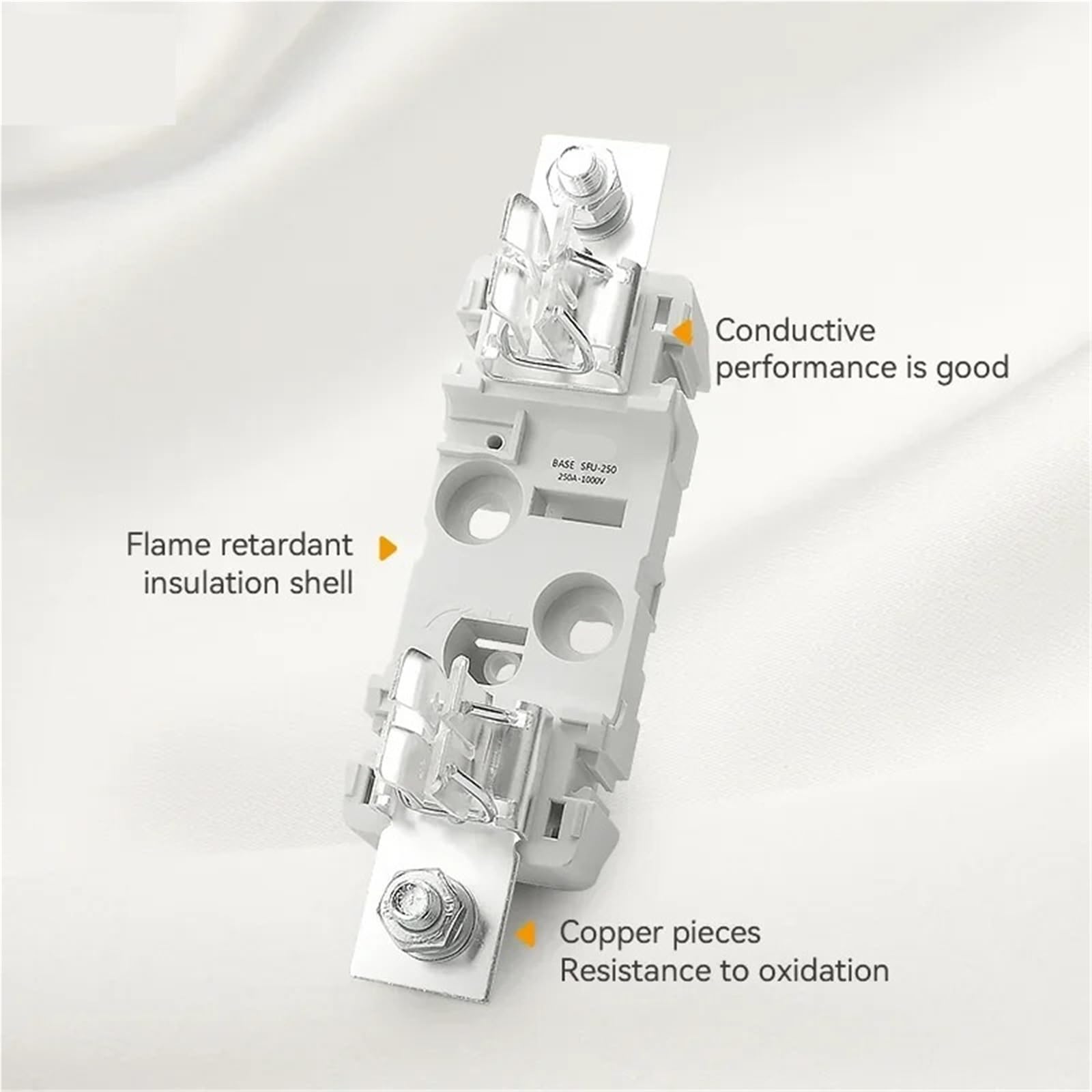 Fusibile solare fotovoltaico 1000 V 80 A 100 A 125 A 160 A Portafusibile con fusibile for la protezione del solare(125A,Only fuse)