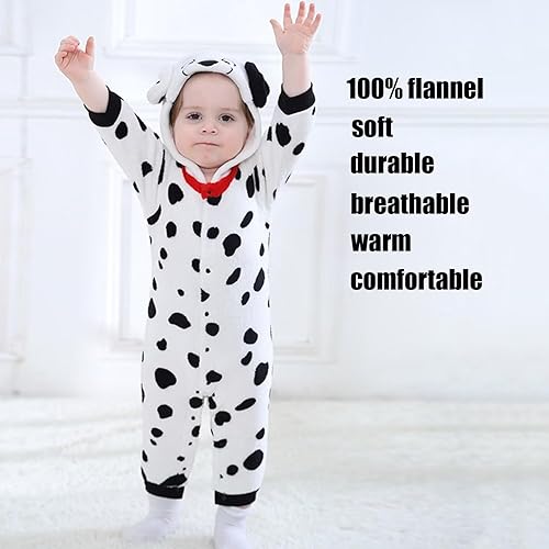 Miniatura 41 de Disfraz de bebé de Halloween para niños pequeños, rómper, mameluco para niños o niñas, ropa de animales, de 2 a 36 meses Pink Dinosaur