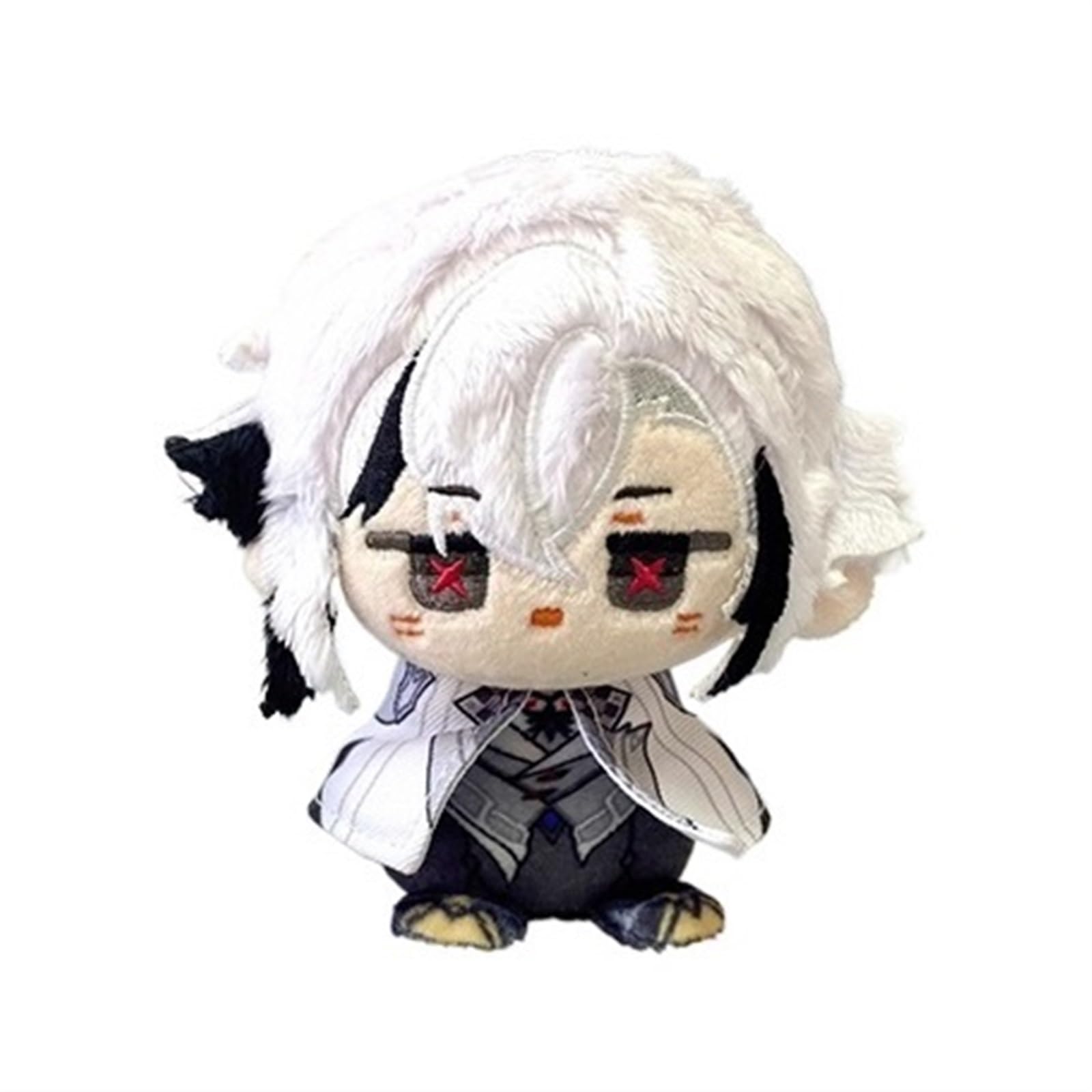 TOPLITHE Genshin Impact Plush, Anime Plushie Toy Cute Soft Stuffed Doll Keychain Carcoon Figure for Fans Gift (Color : Arlecchino)