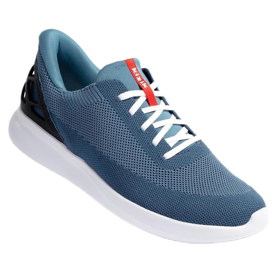 Kizik Kids Athens Comfortable Breathable Knit Slip On Sneakers, No Hands Needed, Orthopedic Athleisure Shoes for Girls & Boys