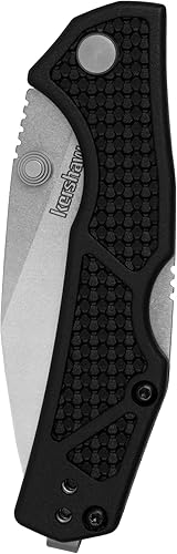 Miniatura 4 de Kershaw Debris - Cuchillo de bolsillo plegable de bloqueo medio, hoja pequeña de acero inoxidable D2 de 2.75 pulgadas con bloqueo medio, apertura