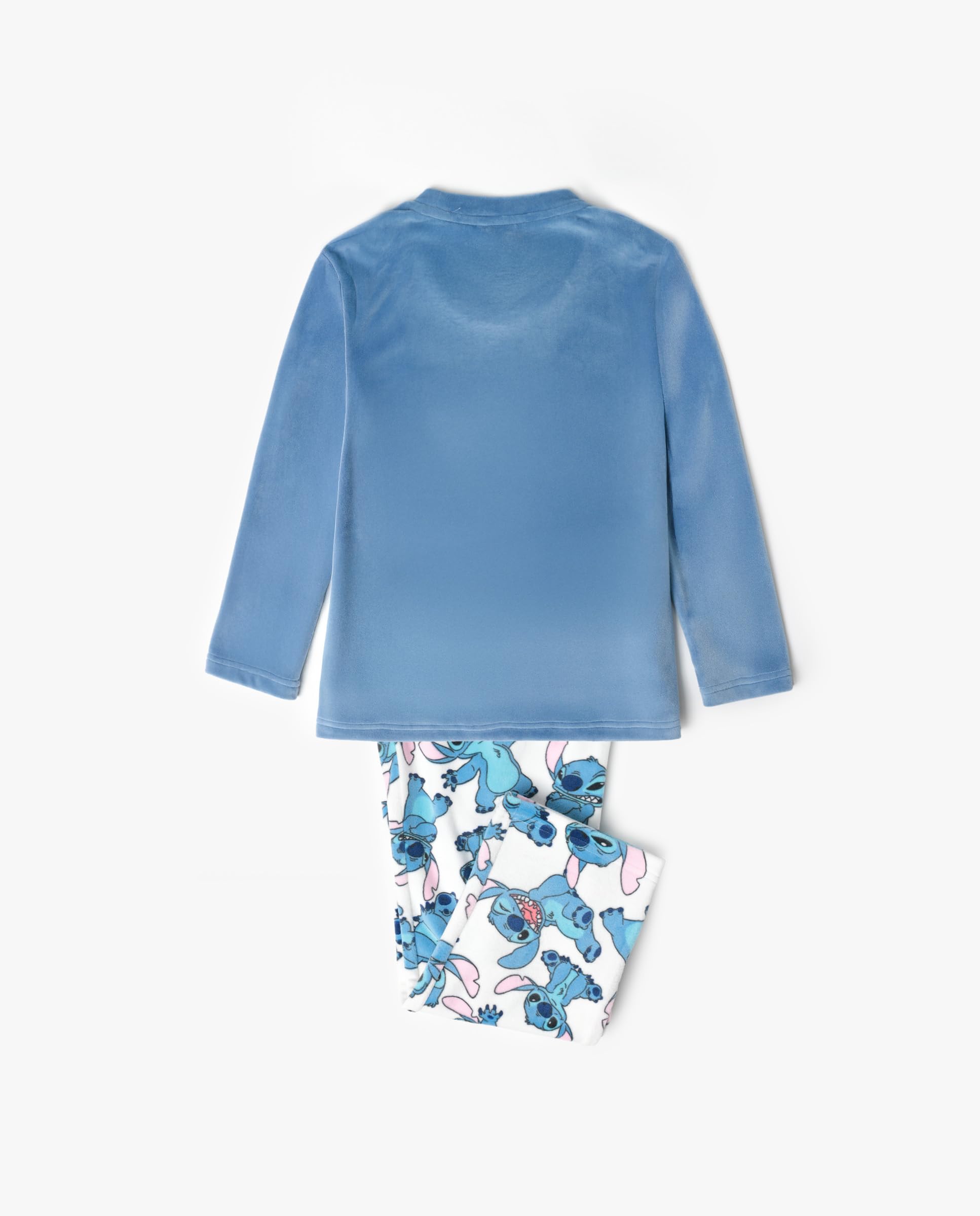Disney Alicia Langarm-Pyjama aus Samt für Mädchen