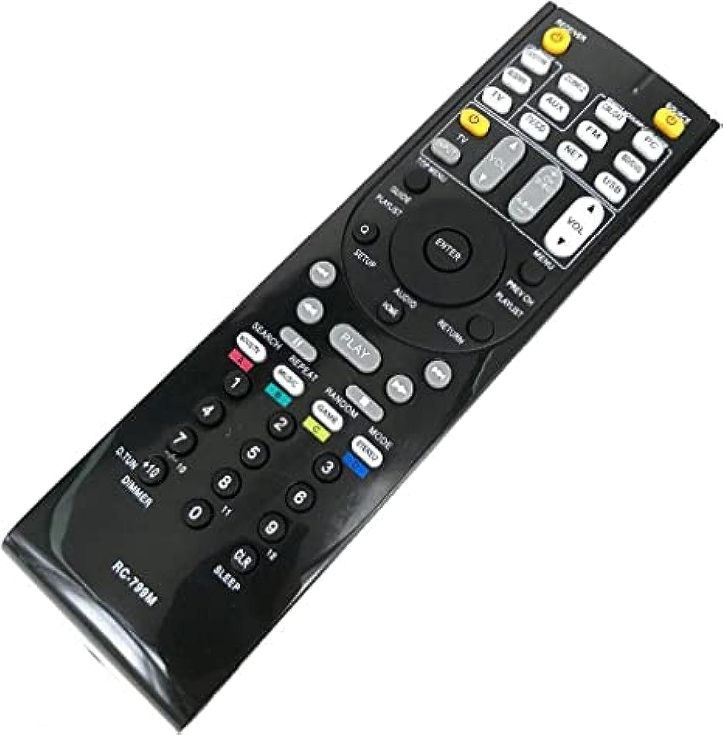 HCE Remote Control for ONKYO AV RC-799M RC-737M RC-834M/RC-735M RC-765M TX-NR414 TX-NR515 TX-NR717 TX-SR507S TX-SR507 RC-799M AV HT-R391 HT-R558 HT-R590 HT-R591 HT-S5500 RC-834M RC-812M RC-801