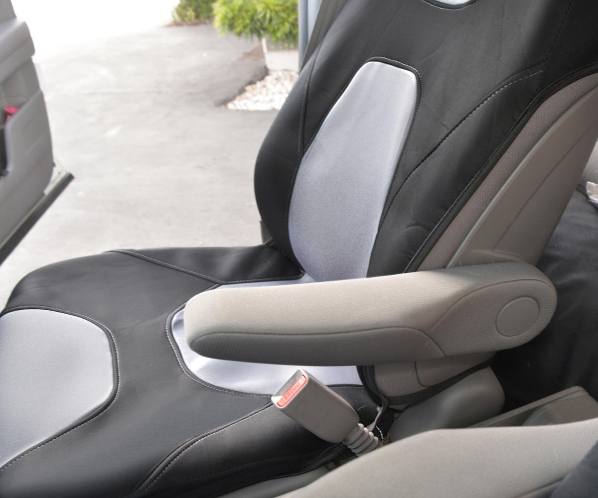 Lot De 2 Housses Appui-Tête Siège Voiture WOO LANDO - Design Fun Et Personnalisable - Protection Anti-Vol