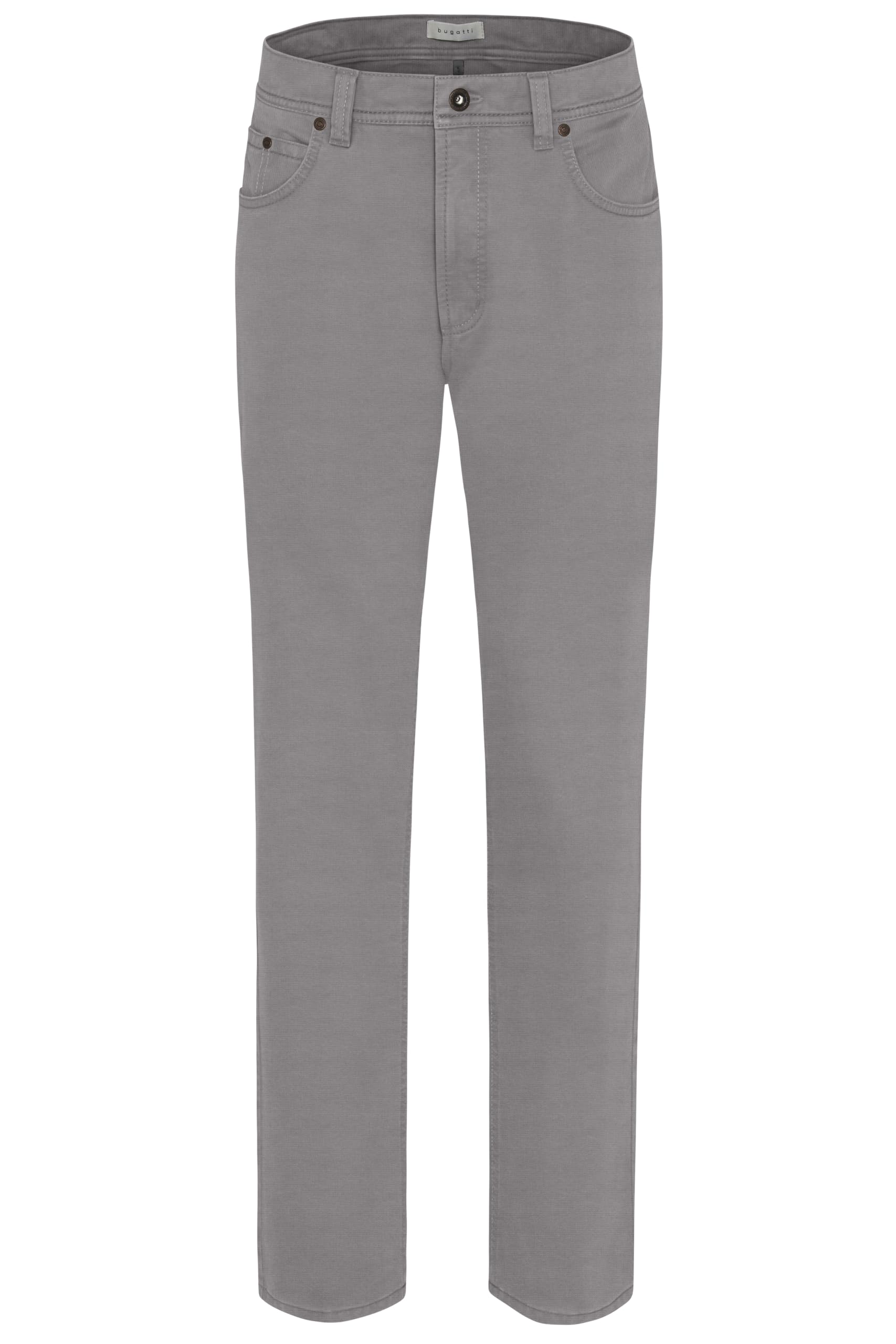 Bugatti Men's 270-Dark Grey 3280-76567C Trouser, 34 W/34 L