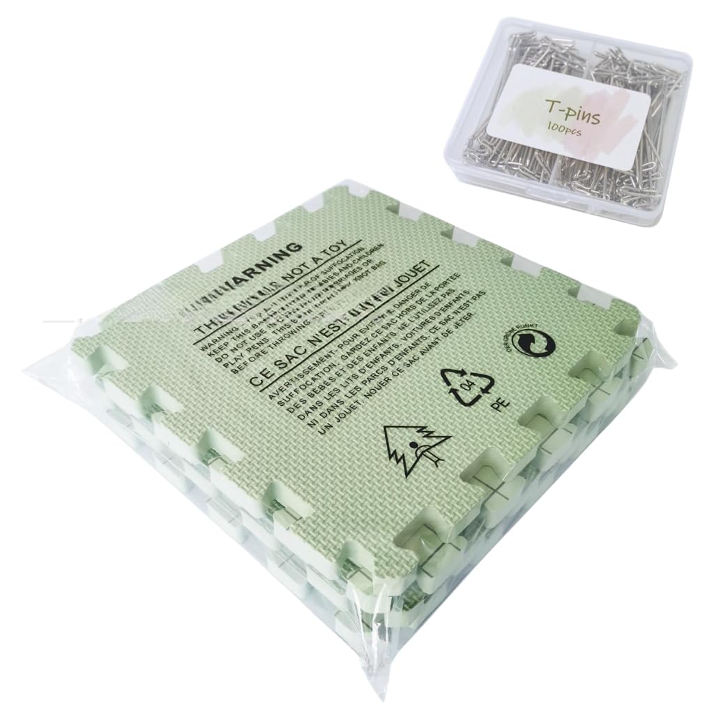 Planches de blocage pour tricot tapis puzzle mousse accessoires tricotage laine
