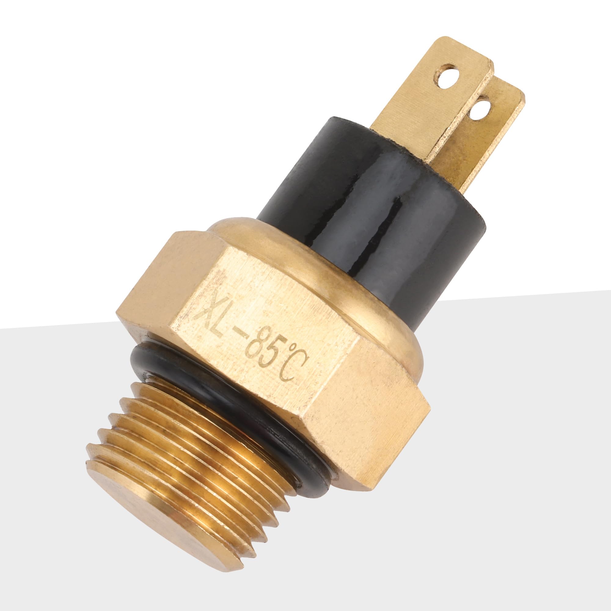 GOOFIT Radiatore interruttore ventola rame radiatore raffreddamento sensore di temperatura Sostituzione per CF250 2 Stroke 4 Stroke
