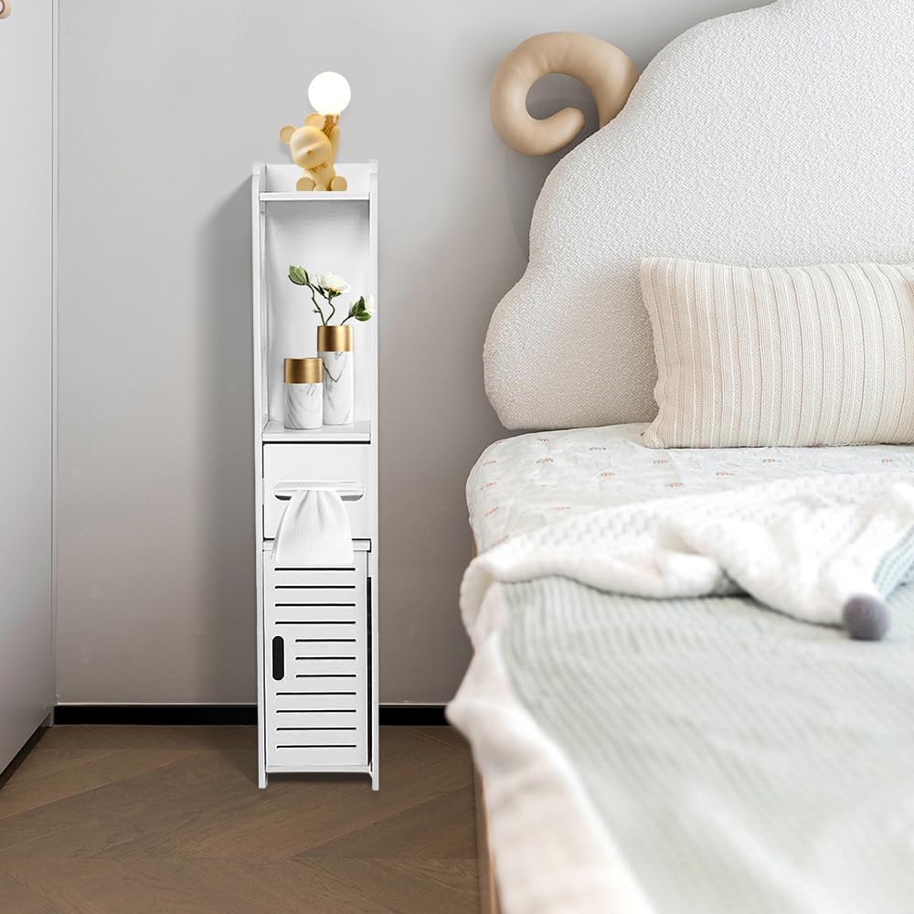 Armadio Mobiletto Da Bagno Indipendente Per Riporre La Carta