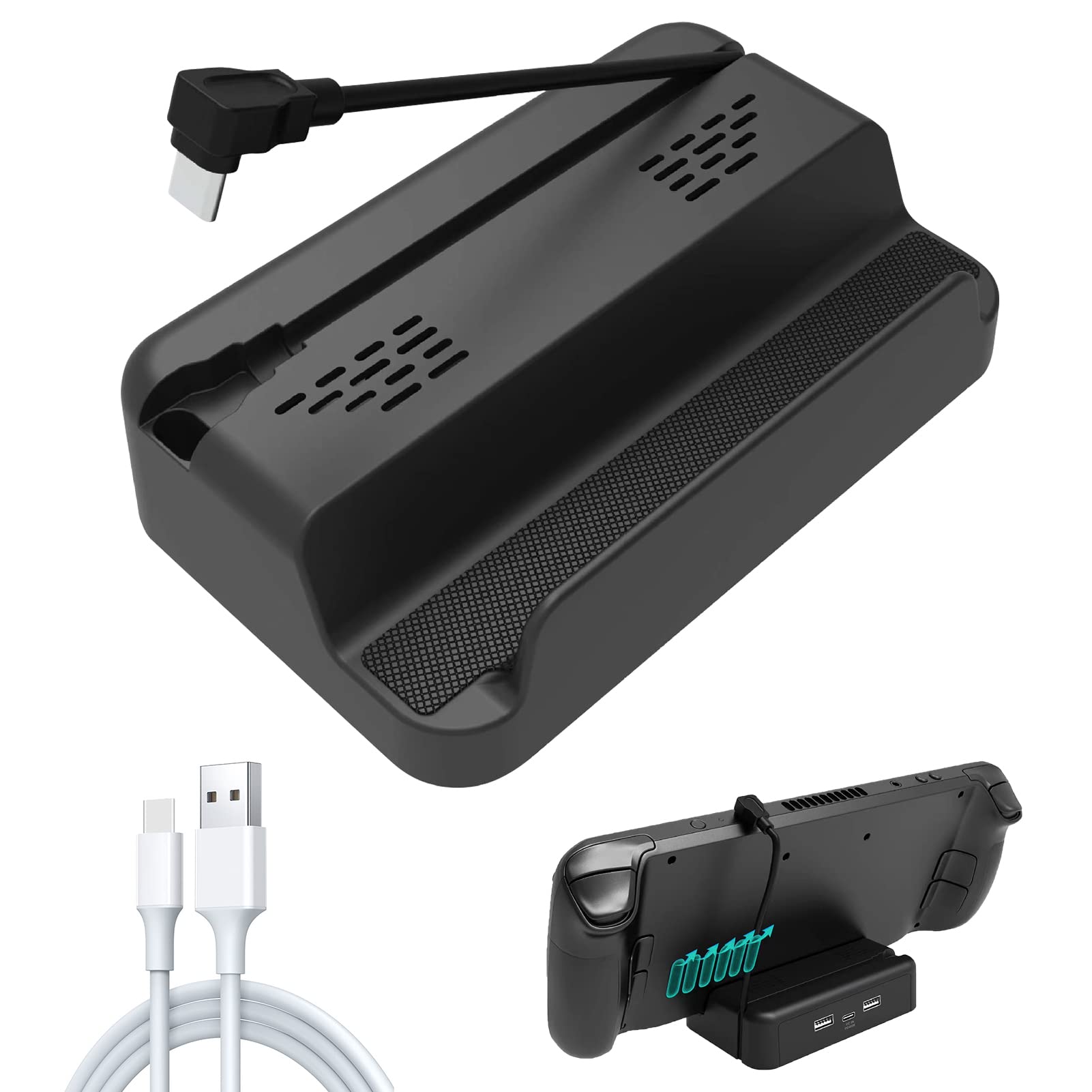 Buy Steam Deck Dock Steam Deck Stand Portable Stream Deck Dock Docking