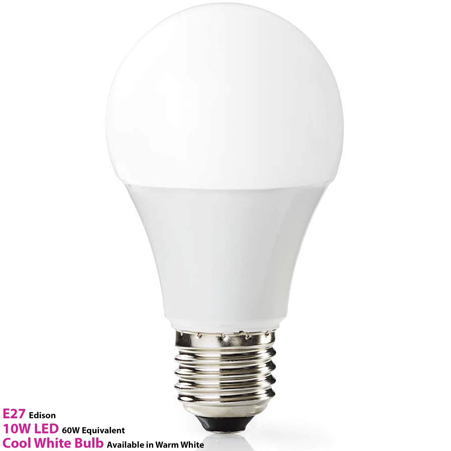 SMART HOME WiFi włącznik światła i zestaw żarówek | 4 x 10 W E27 Edison zimna biała lampa i podwójna bezprzewodowa ściana wylotowa płyta czołowa i pilot zdalnego sterowania | biały połysk szkło dotykowe | Echo Alexa sterowanie głosem | LED