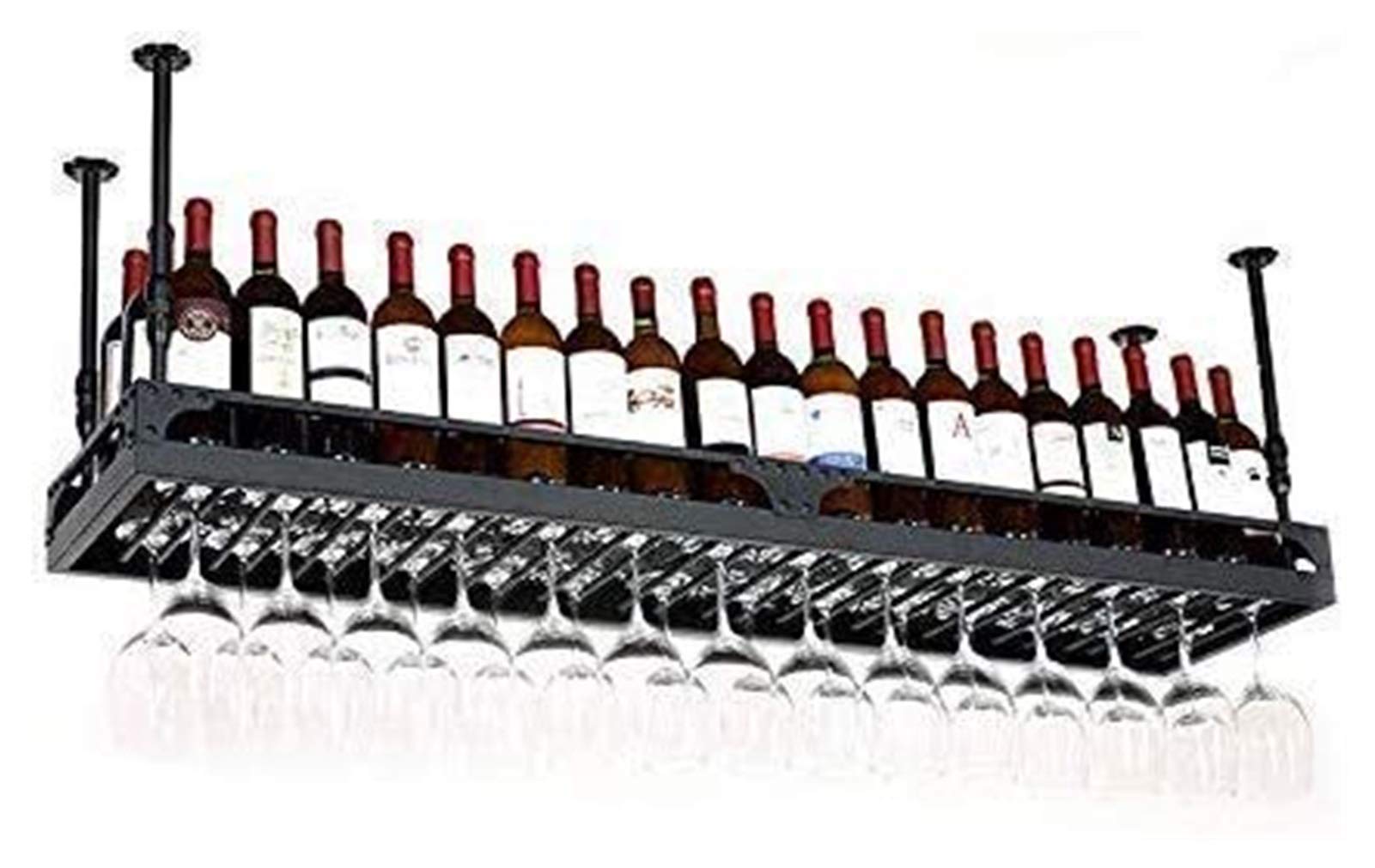 Meubles de bar et casiers à vin au plafond pour cuisine moderne et salon