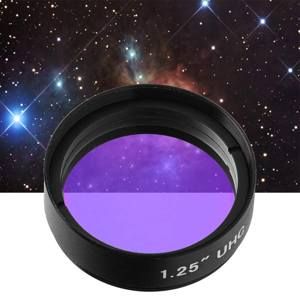 VBESTLIFE 3,2 cm 31,7 mm filtr obiektywu teleskopu astronomicznego, przenośny filtr UHC światło hamujące zanieczyszczenia obiektyw do teleskopu astronomicznego monokularu obiektywu