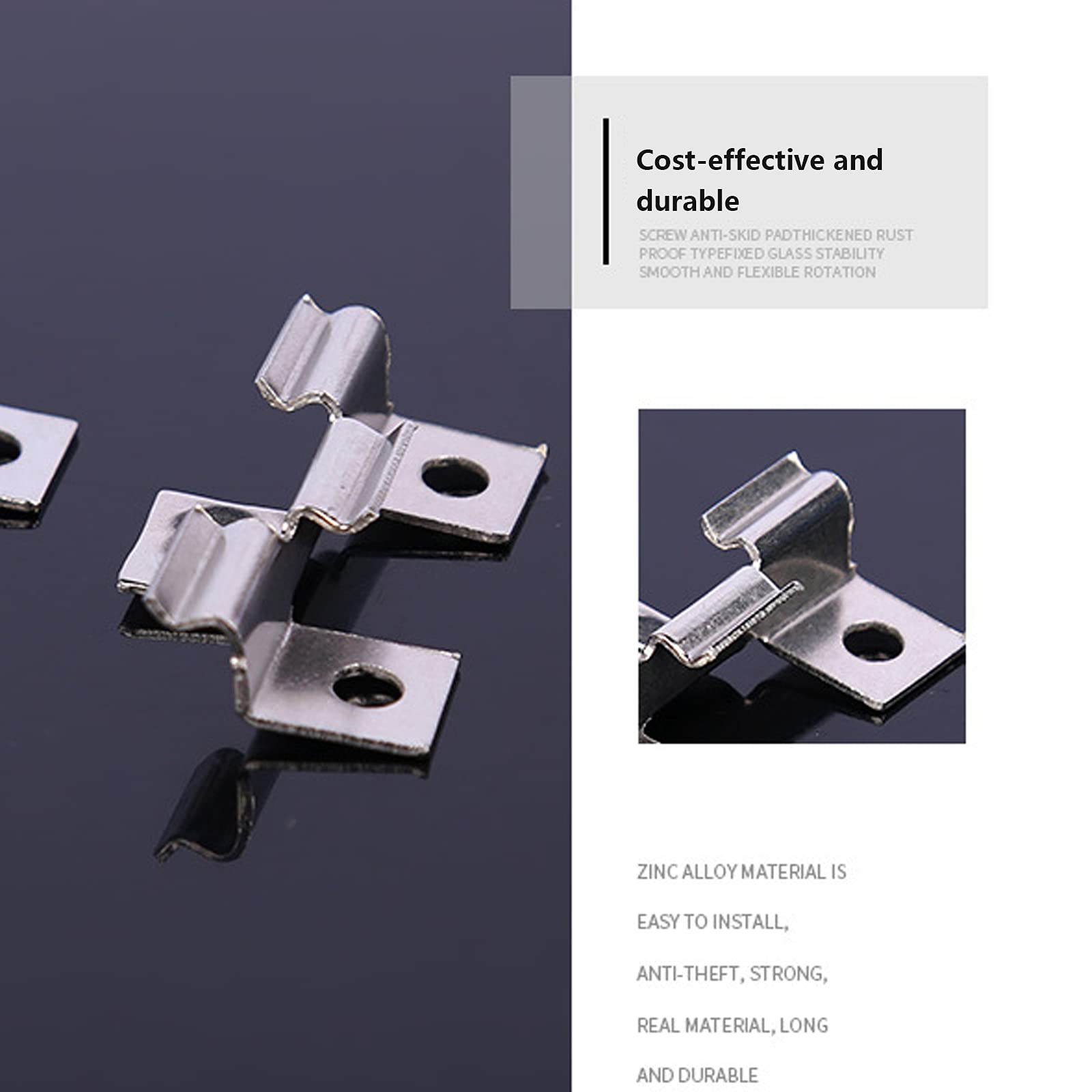 Composite Decking Clips Kit Stainless Steel Hidden Fasteners With Universal Start Clips For 55 Sq Ft 100 Pack Sa1121074