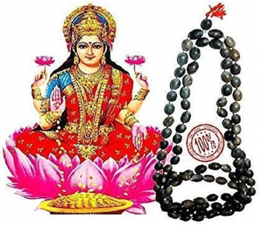 Kamal Gatte Ki Mala | Lotus Bead Mala| Kamal Gatta Jaap Mala 108 Seeds/manke ki mala Beads Stone Chain - Image 3