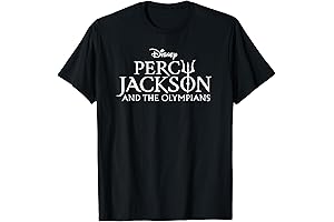 Percy Jackson and the Olympians Series Title Logo T-Shirt.