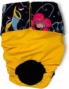 Bloom Boom Dog Diaper, S, Without Tail Hole - Made in USA