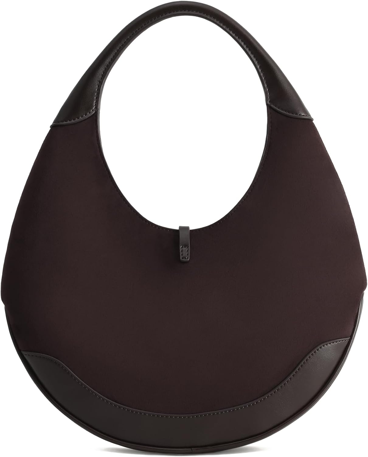 JW PEI Women's Colette Faux Suede Crescent Hobo Bag