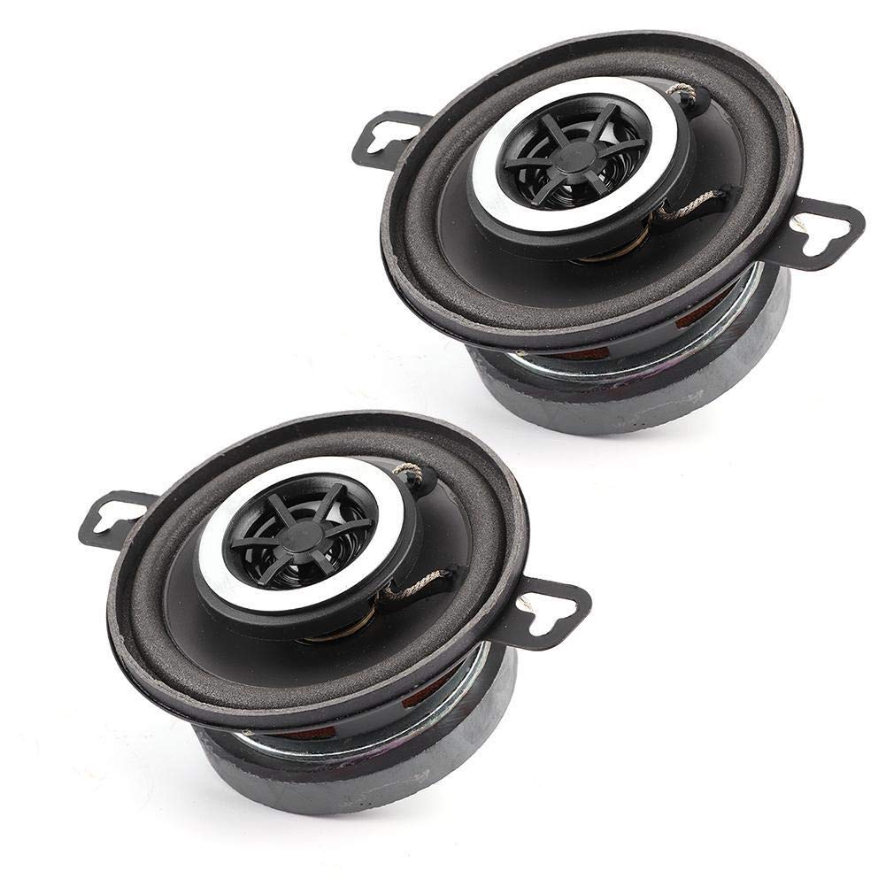Haut-Parleurs Stéréo Tweeter Voiture 3,5 Pouces 200W - Paire De Tweeters Coaxiaux HiFi Pour Système Audio Automobile