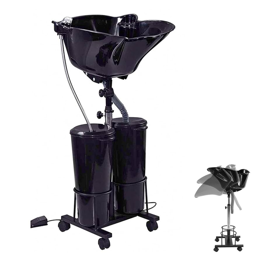 移動式シャンプー台　調整可能 Amazon.co.jp: 介護洗髪器 移動式シャンプー台 寝たまま洗髪