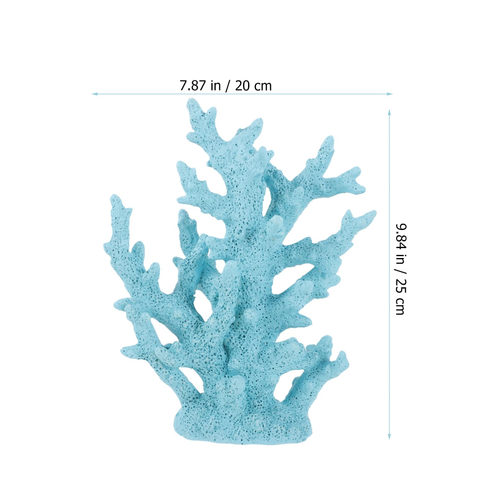 Yardwe Adornos De Coral Artificial Decoración De Resina Decoración De Acuario para Peceras