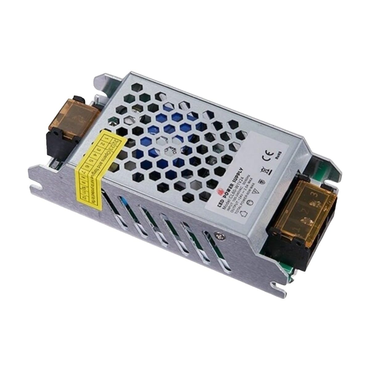 Fuente de alimentación conmutada tira luz led 400w, fuente carácter luminoso 12v y 24v, unidad for iluminación ingeniería(CL60-W1V24)