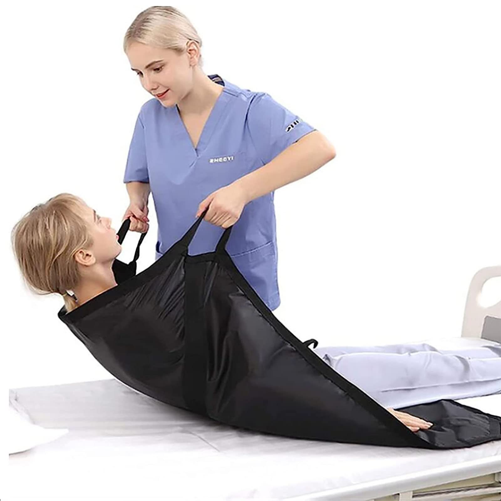 PEAMAN Sábana Deslizante Reutilizable, Paneles de Transferencia Soporte de Cama Deslizante para Cinturones Disco de Transferencia Deslizante Uso para...