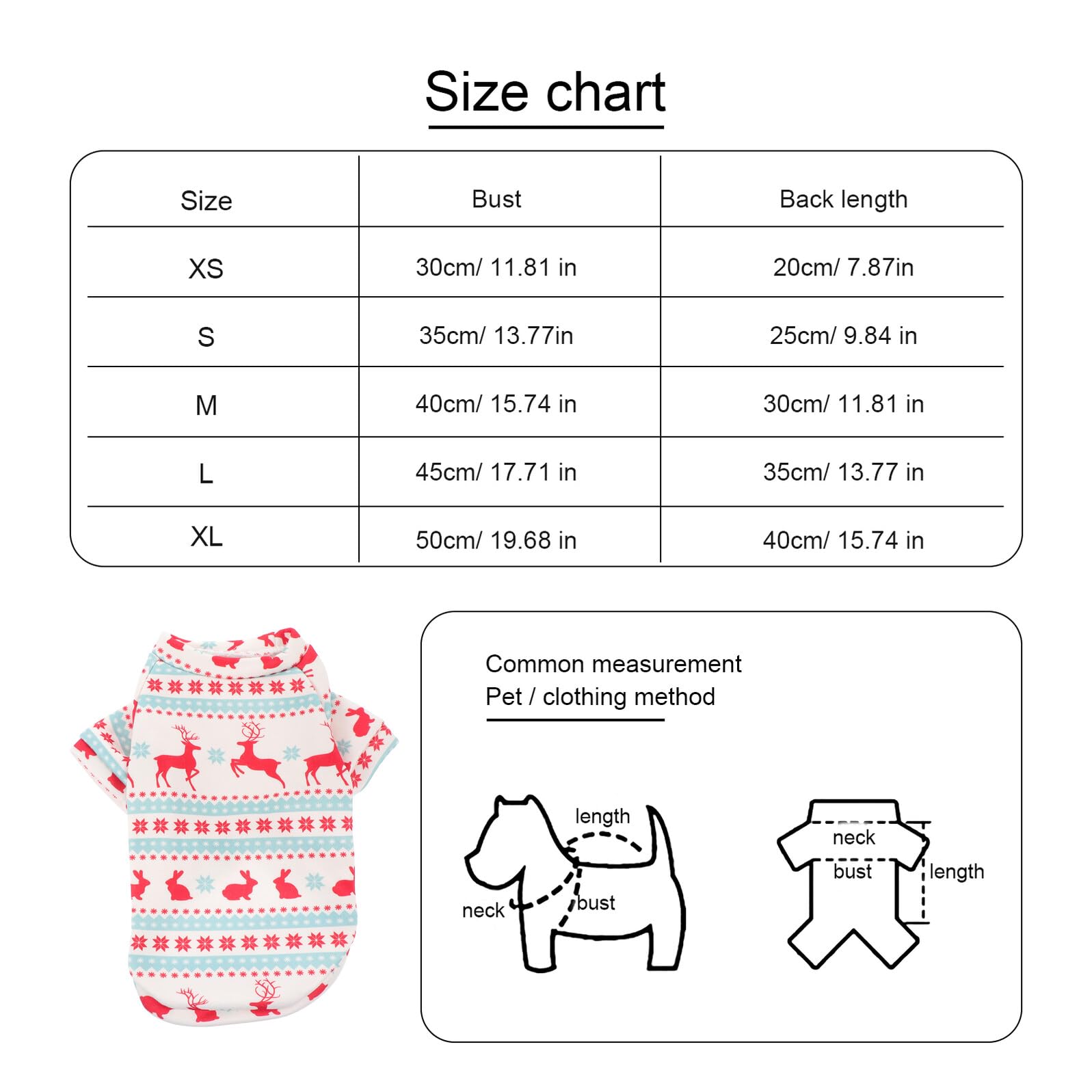 1pezzi Abbigliamento di Natale per Cani Abbigliamento per Animali Domestici con Stampa di Cucciolo di Alce Indumento Leggero e Comodo Accessorio per Fotografia di Cani