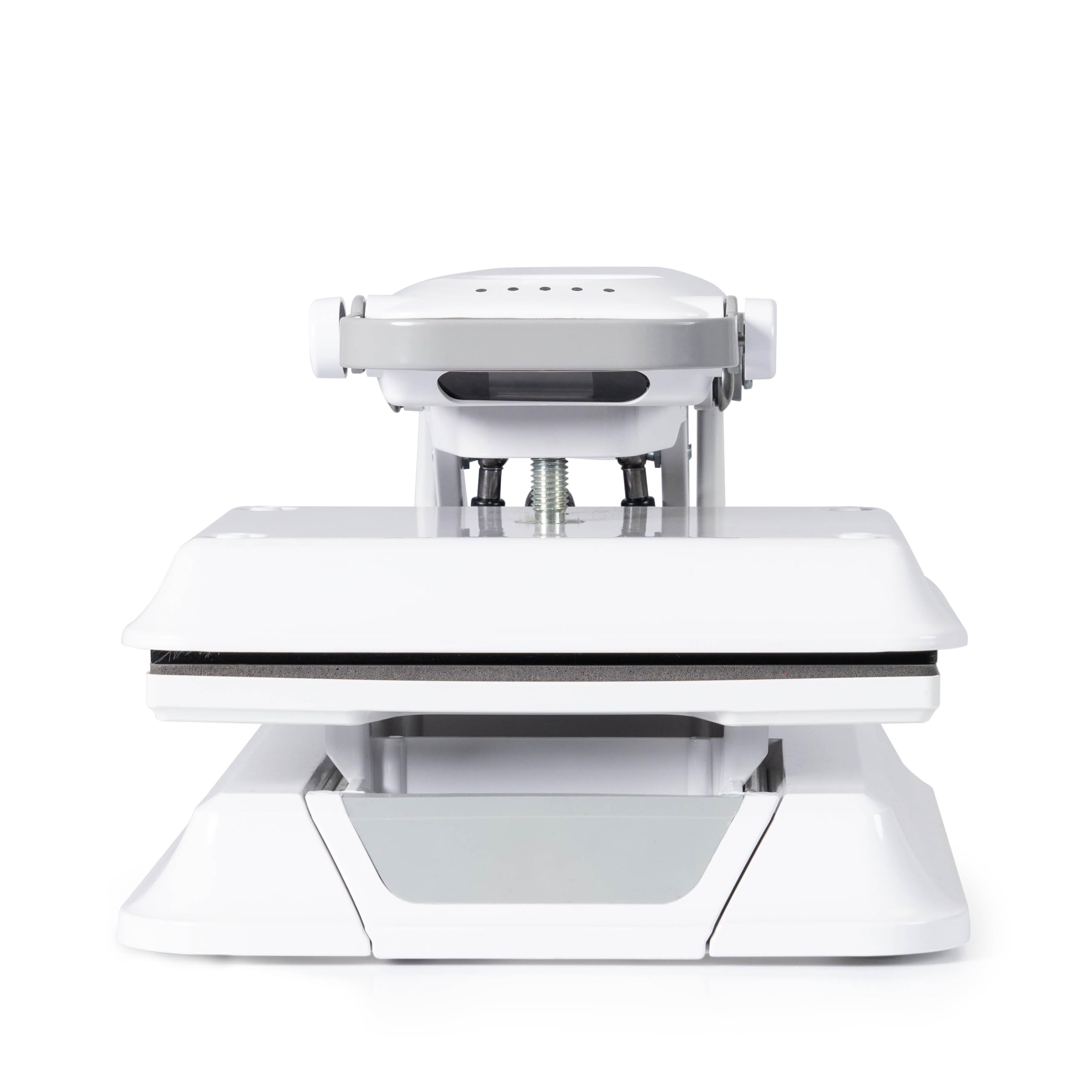 Prensa térmica Stahls MerchMaker de 9 x 12 pulgadas, compacta, con pantalla LCD, temperatura ajustable, presión y tiempo, prensa portátil para camisetas, ideal para manualidades y pequeñas empresas.