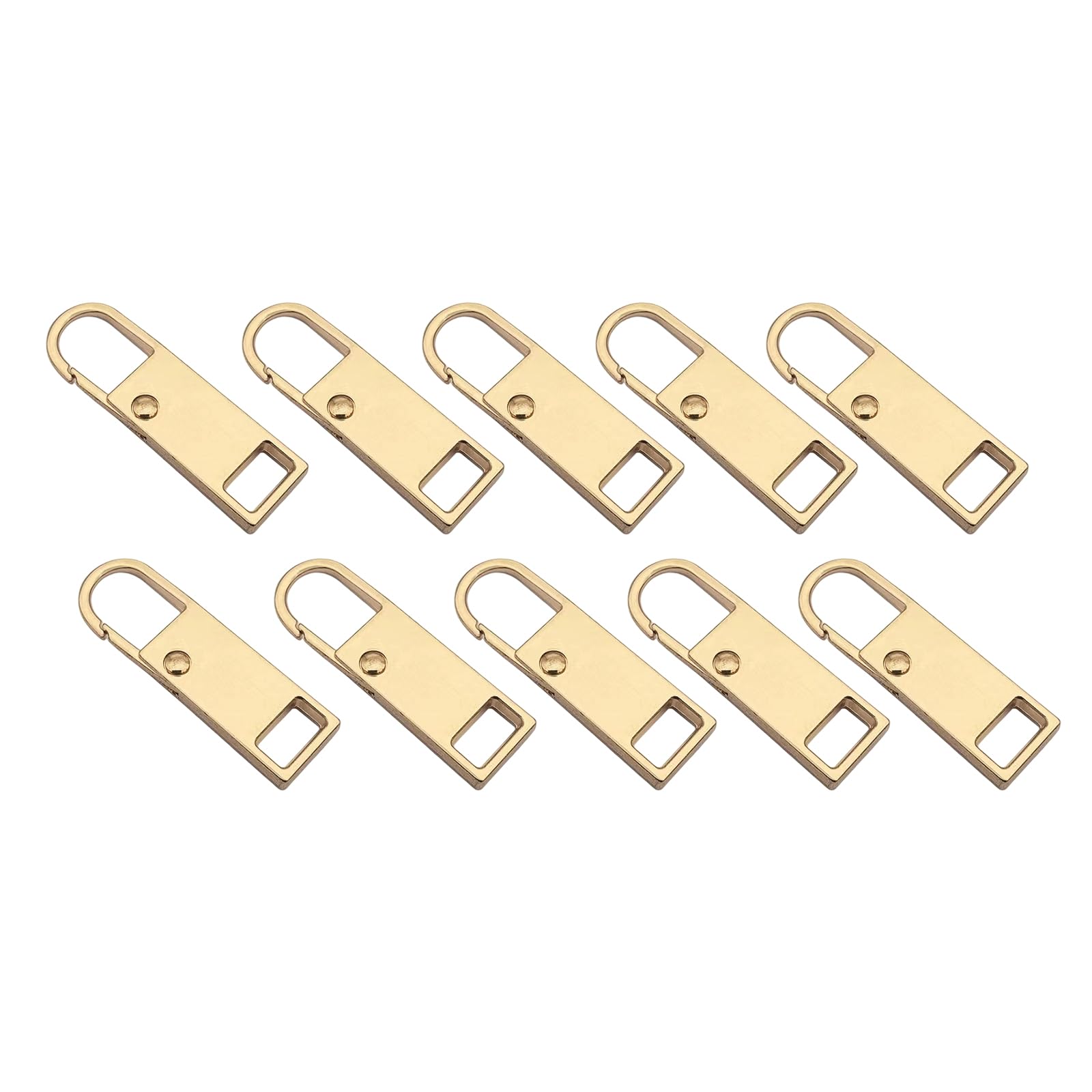 Pull Replacement Zipper Repair Set Slider Metal Handle Repair Fixer Removable Head Pull Tab Luggage Backpack Repair Wallet