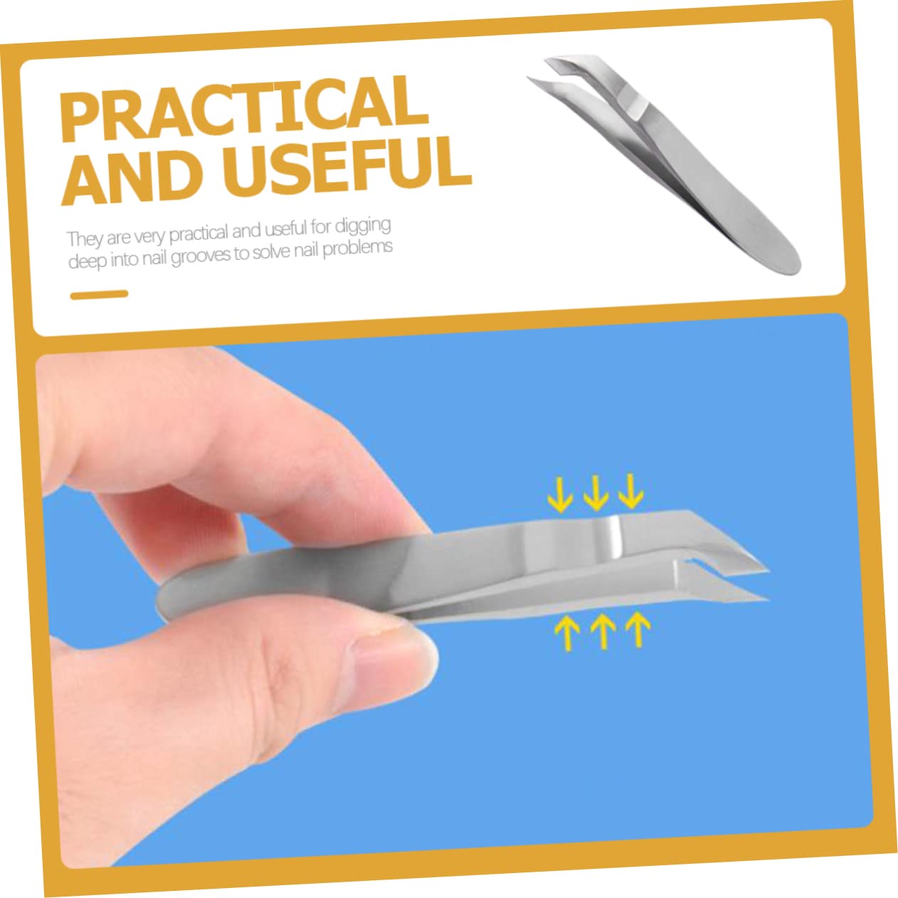 minkissy 5pcs Nail Dead Skin Clipper Cuticle Remover Tool Stainless Steel Cuticle Trimmer Professional Nippers