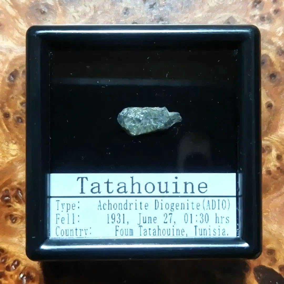 Amazon.co.jp: きれい！輝く結晶！タタフィン隕石標本 : おもちゃ