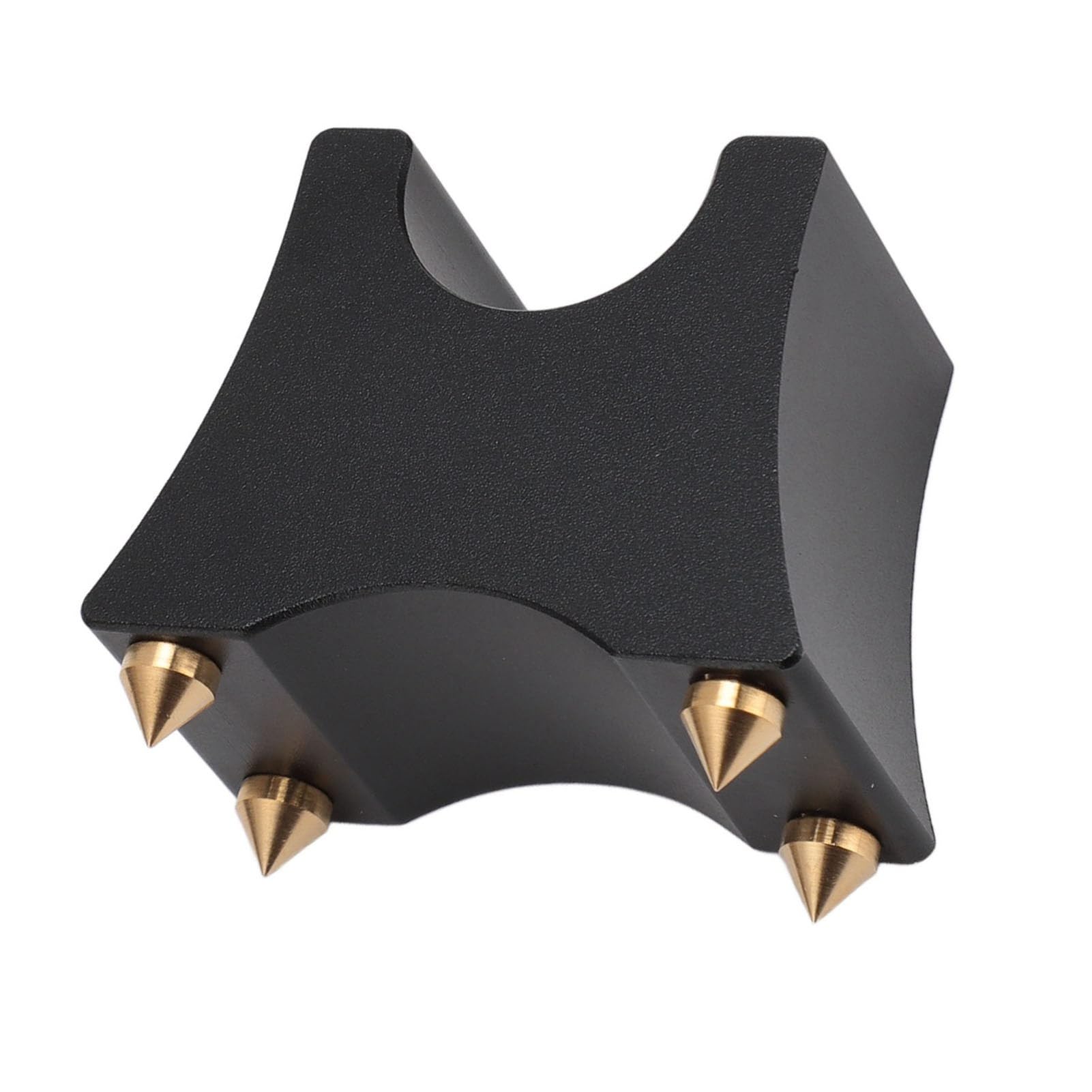 4 Pezzi Supporto Isolante Cavi Altoparlanti HiFi, Piedini Isolanti Altoparlanti HiFi in Alluminio, Cavi Alimentazione Altoparlanti Supporto Antiurto, Supporto Spike Cavo HiFi per
