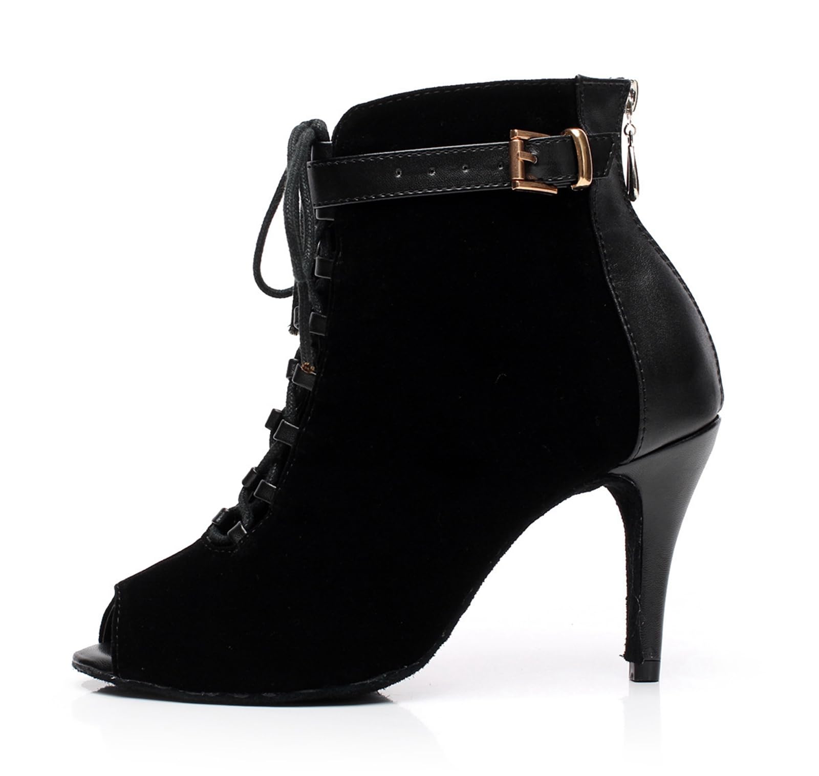 Tanzschuhe Damen Latein Ballsaal Schuhe Offene Sexy Abend Sandalen Stiefeletten